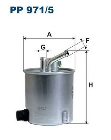 Фільтр тонкого очищення палива PP9715 FILTRON