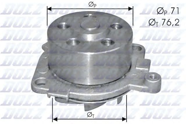 Водяний насос S210 DOLZ