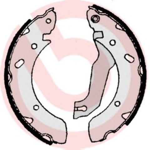 Колодки гальмівні задні, барабанні S30504 BREMBO