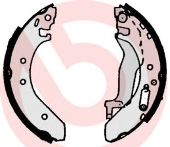 Колодки гальмівні задні, барабанні S52503 BREMBO