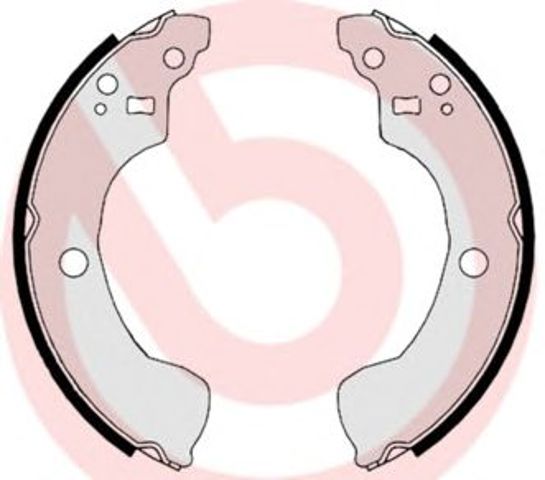 Колодки гальмівні задні, барабанні S56534 BREMBO