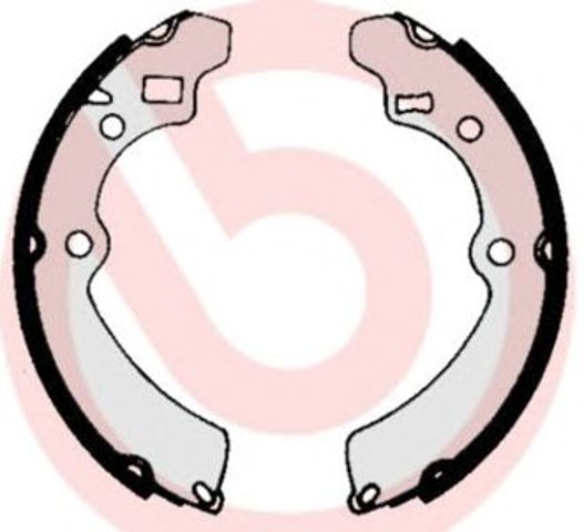 Колодки гальмові задні, барабанні S79512 BREMBO