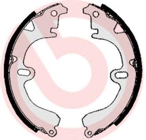 Колодки гальмові задні, барабанні S83504 BREMBO