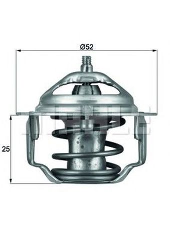 Корпус термостата в зборі TX6482 HELLA