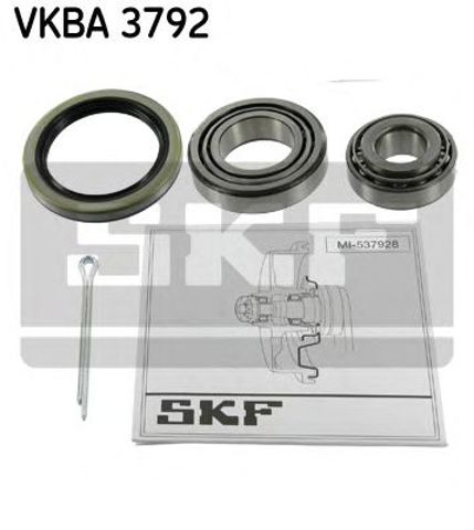 Підшипник маточини задньої VKBA3792 SKF