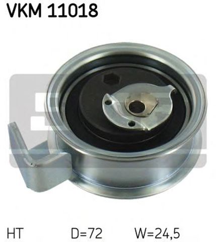 Ролик натяжителя газорозподільного ременя VKM11018 SKF