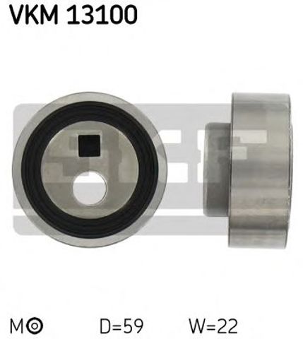 Ролик натяжителя ременя газорозподілу VKM13100 SKF