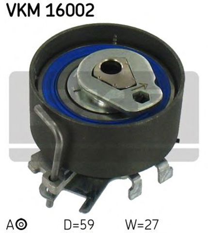 Ролик натяжителя ременя газорозподілу VKM16002 SKF
