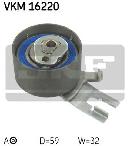 Ролик натягувач VKM16220 SKF