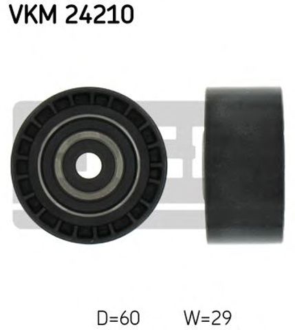 Ролик ременя ГРМ, паразитний VKM24210 SKF
