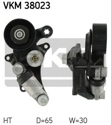 Натяжна планка поліклинового ременя VKM38023 SKF