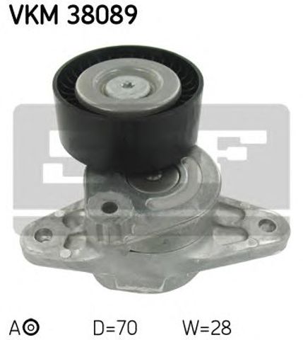 Натягувач приводного ременя VKM38089 SKF