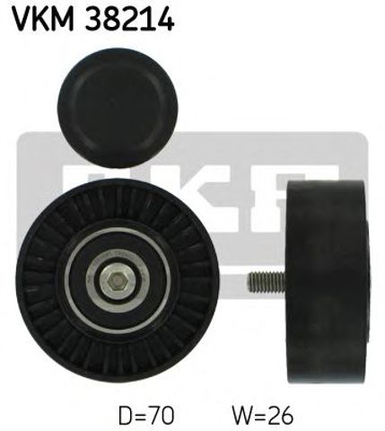 Ролик приводного ременя, паразитний VKM38214 SKF