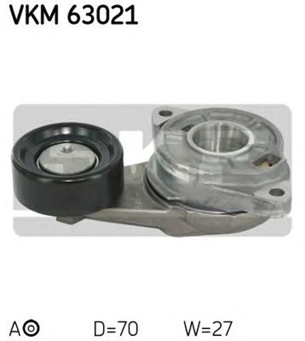 Натягувач приводного ременя VKM63021 SKF