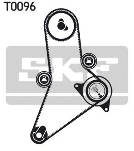 ГРМ ремень VKMA02983 SKF