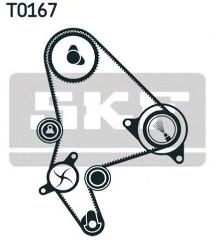 Ремкомплект ГРМ VKMA03247 SKF