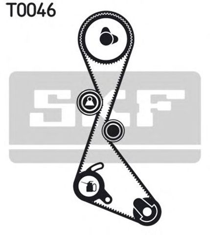 ГРМ ремень VKMA06101 SKF