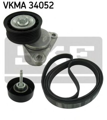 Ремінь приводний, агрегатів, комплект VKMA34052 SKF
