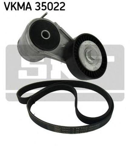 Ремінь приводний, агрегатів, комплект VKMA35022 SKF