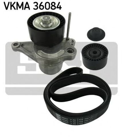 Ремінь приводний, агрегатів, комплект VKMA36084 SKF