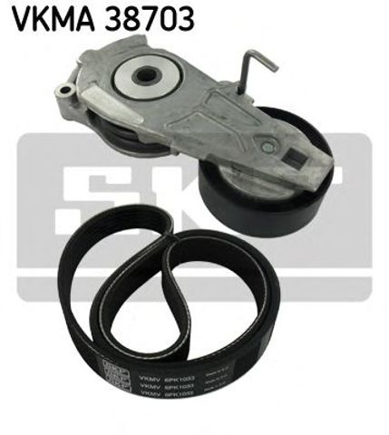 Ремінь приводний, агрегатів, комплект VKMA38703 SKF
