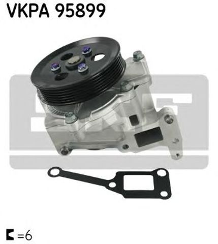 Насос системи охолодження VKPA95899 SKF