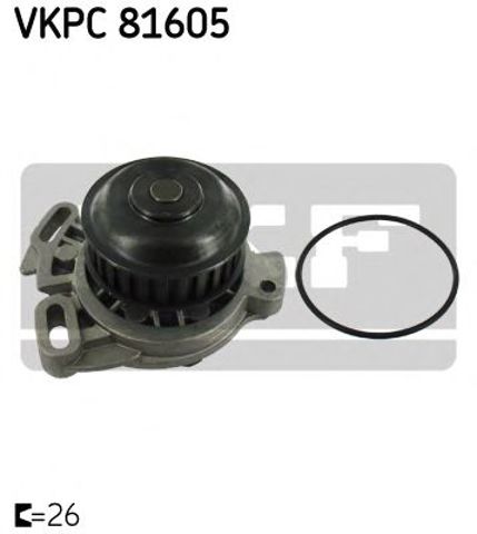 Водяний насос VKPC81605 SKF