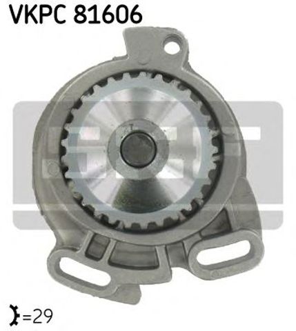 Насос охолоджуючої рідини VKPC81606 SKF