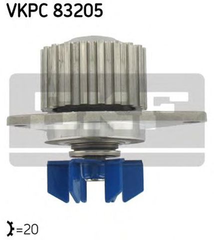 Помпа водяна, (насос) охолодження VKPC83205 SKF