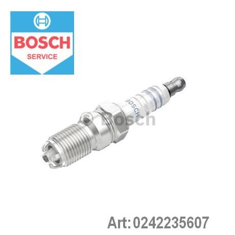 Bosch, hgr7kqc свічка запалювання (4-х конт.) super 1,6mm audi 3,7/4,2: a8/v8/s4/s6 0242235607