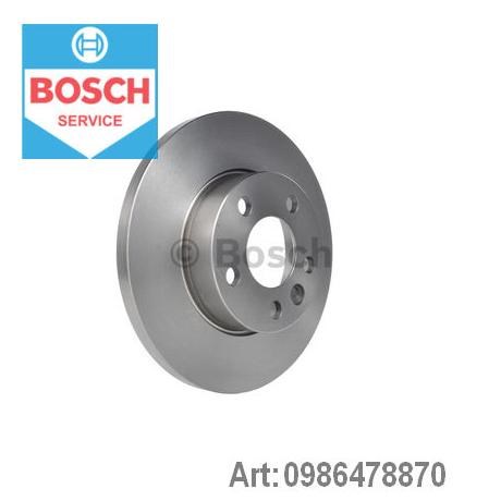 Диск переднього гальма 0986478870 BOSCH