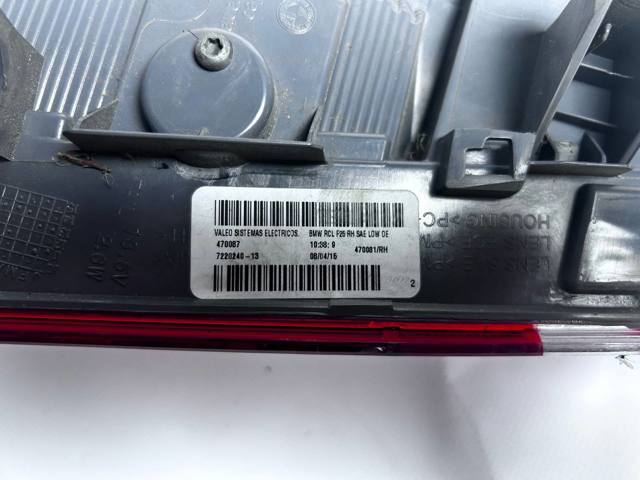 Ліхтар задній правий, зовнішній 7220240 BMW
