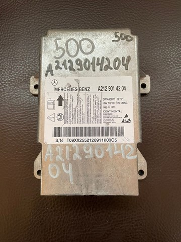 Модуль-процесор управління подушки безпеки A2129014204 MERCEDES