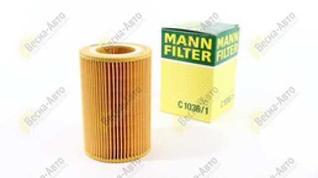 Mann-filter фільтр повітряний smart 0.6-0.7i 01-07 C 1036/1