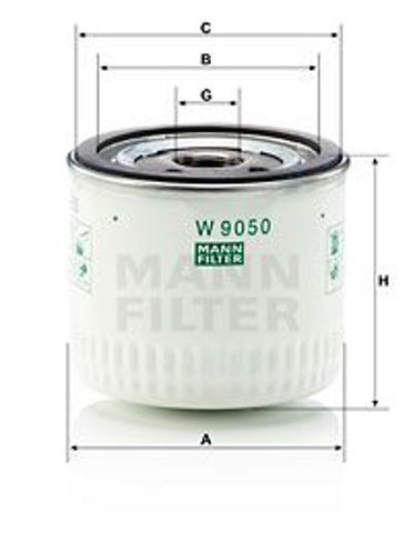 Масляний фільтр W 9050