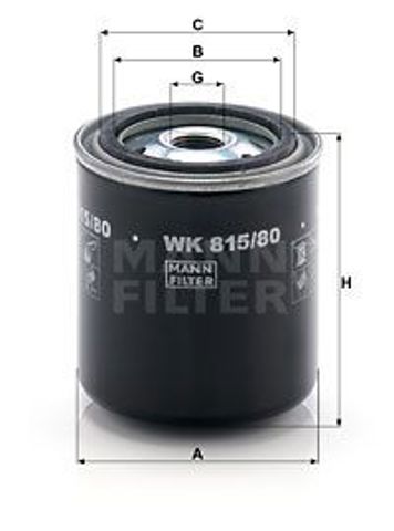 Паливний фільтр WK 815/80