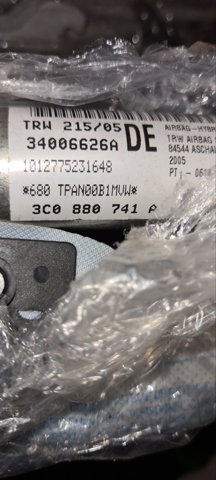 Подушка безпеки, збоку, ліва, AIRBAG 3C0880741A VAG
