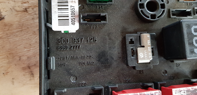 Реле запобіжників 3C0937125 VAG