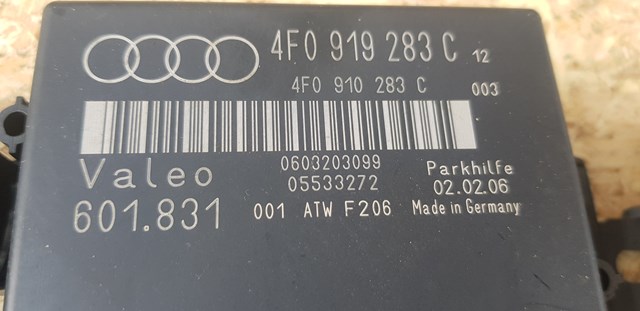 Модуль (блок ЕБУ) управління парктроніком 4F0919283C VAG