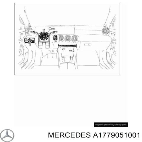 Кнопка запуску двигуна A1779051001 MERCEDES