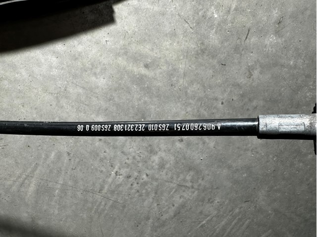 Трос коробки передач A9062600751 MERCEDES