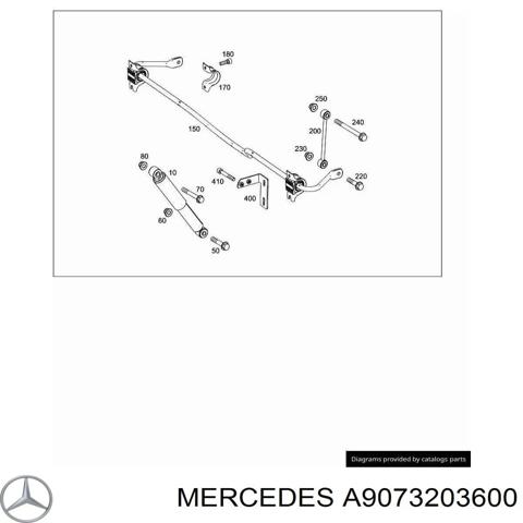 Яйця стабілізатора задні A9073203600 MERCEDES