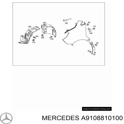 Переднє праве крило A9108810100 MERCEDES