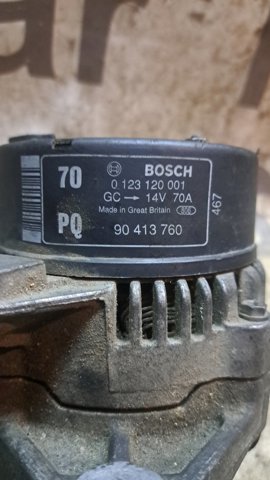 Генератор 0123120001 BOSCH