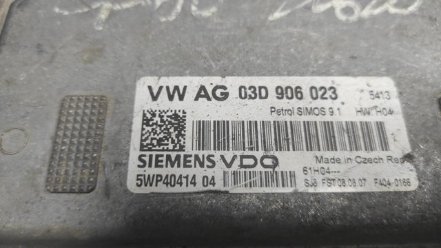Блок електронного управління 03D906023 VAG