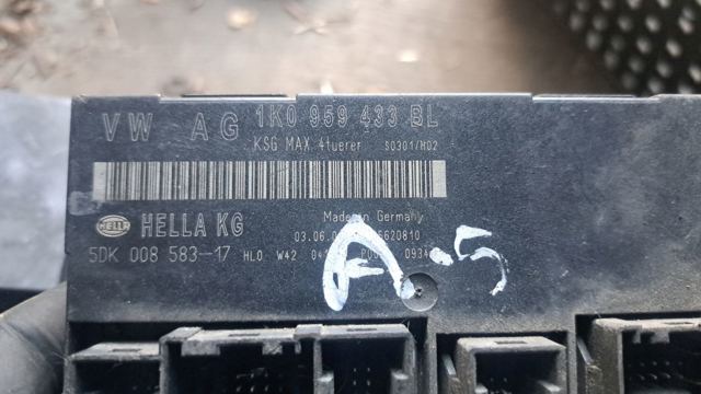 Блок комфорту 1K0959433BL VAG