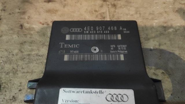 Система самодіагностики 4E0907468A VAG