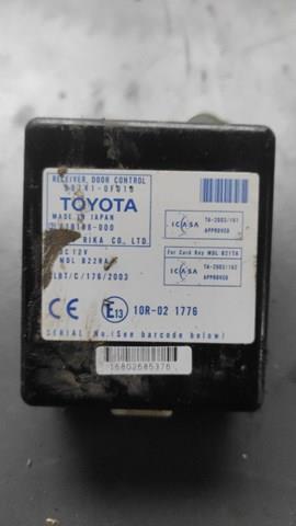 Датчик безключового доступу дверей (приймач ключа) 897410F010 TOYOTA