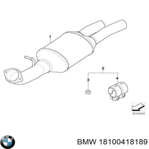 Фільтр DPF 18100418189 BMW