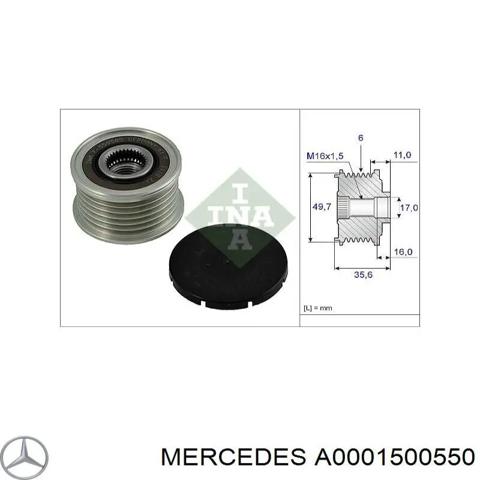 Генератор A0001500550 MERCEDES